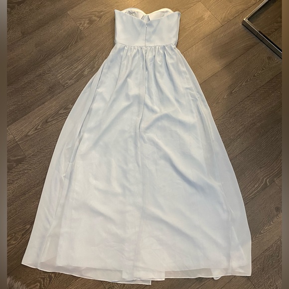 blue social bridesmaids gown - Picture 7 of 7